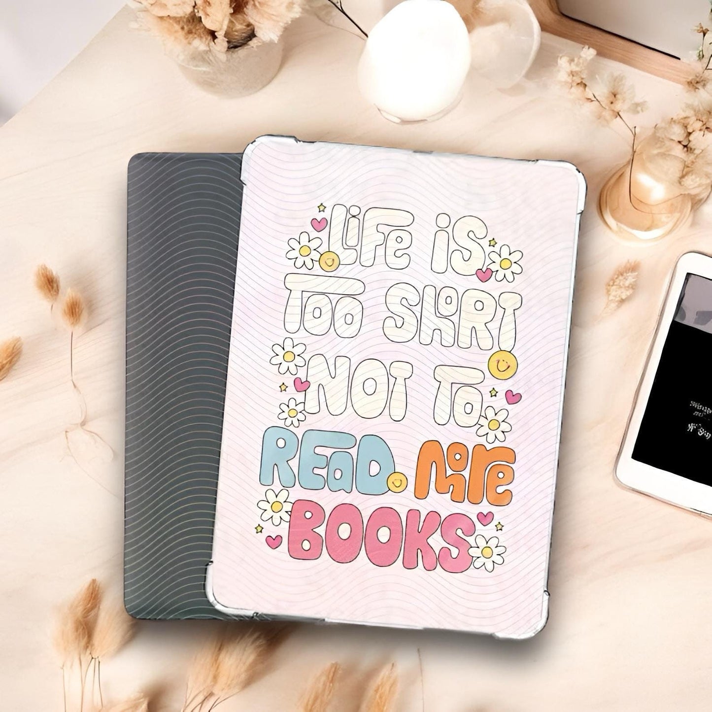 E-Reader Insert Compatiable with Kindle | Bookish Sticker | Insert For Clear Case | Book Lover Gift | E-Reader Insert | Kindle Aesthetic