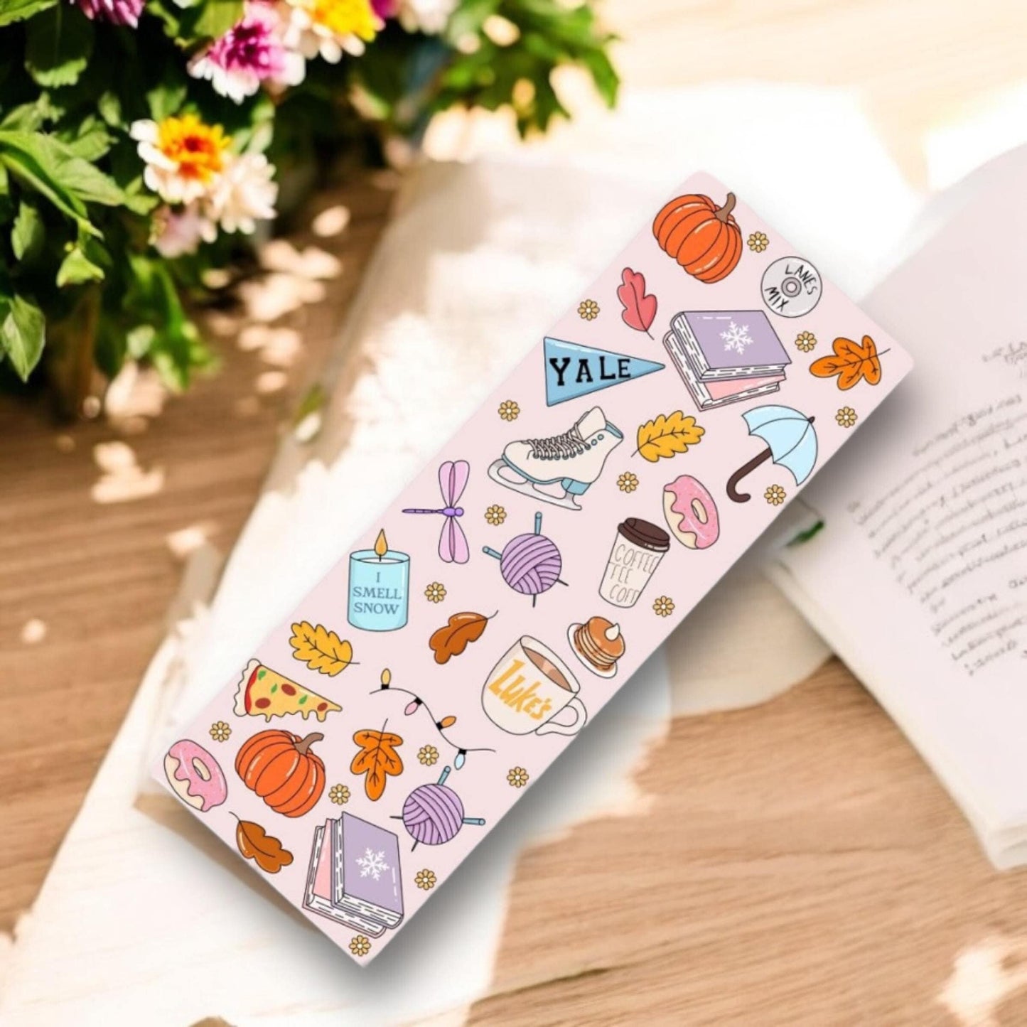 Gilmore Bookmark | Book Lover Gift | Gifts For Readers | Secret Santa | Fall Cosy Bookmark | Christmas Bookmark | Holiday Bookmark