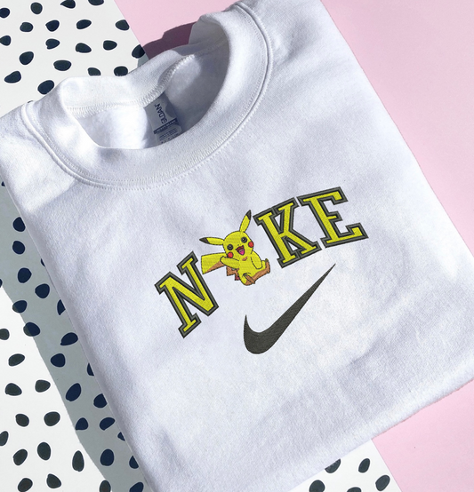 CARTOON EMBROIDERED SWEATSHIRT/HOODIE