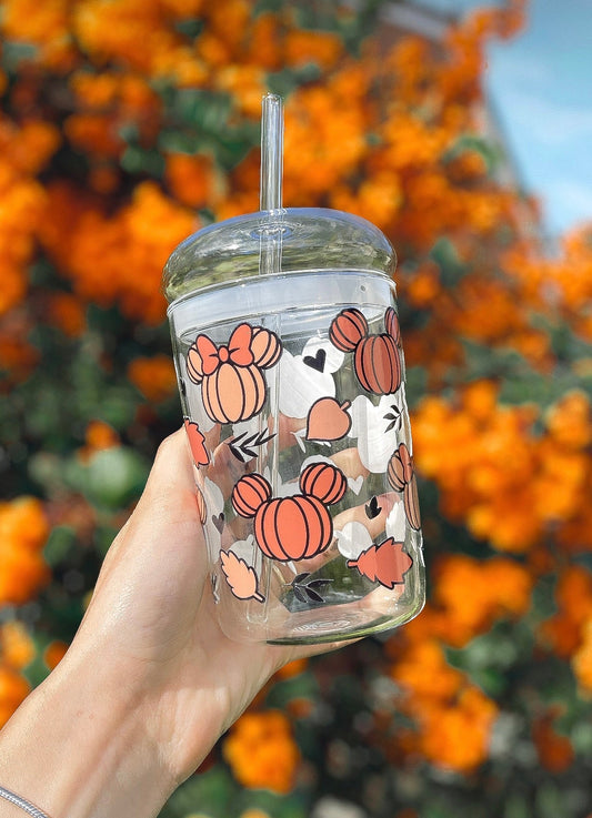 AUTUMN LEAF DOME GLASS