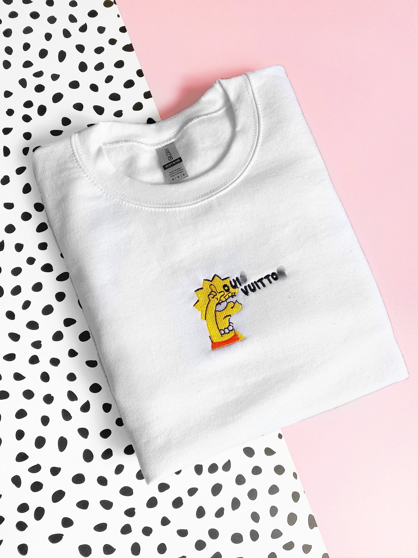 LISA EMBROIDERED CREWNECK/HOODIE